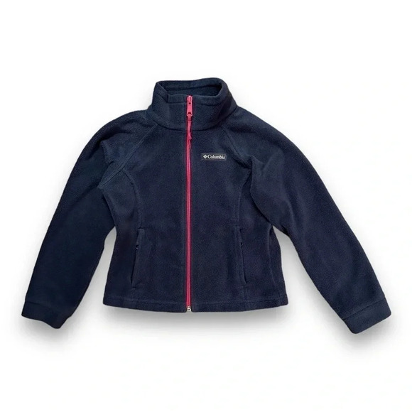 Columbia | Girls’ Zippered Fleece Jacket (6/6X) - Picture 1 of 7